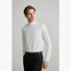 Daniel Hechter [gleiches Modell im Einkaufszentrum] Herrenrunde Hals Pull-up komfortable Langarm T-Shirt LT12013 White XL