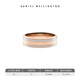 Daniel Wellington dw ring for women morning mist gray + rose gold No. 50 couple ring birthday gift for girlfriend DW054