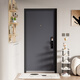 OUDILE thickened Class A security door entrance door + anti-plitting and explosion-proof safety door mother door + smart door lock fingerprint lock Visible cat eye lock 2050*1050/2150*960