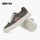 Walker Shop Brand Casual Schuhe Herren neue Marke Leinwandschuhe Herrenschuhe Sommer atmungsaktiven vielseitigen Flachschuhen Herren -Aprikosenfarbe 41
