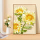 Shantou Lincun style sunflower diy digital oil painting filling hand-painted painting hand-painted feeling painting oil paint SJ9738 60*80cm stretched and thickened solid wood inner frame