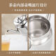 Dual-purpose teapot New stainless steel teapot Dual-purpose oil pot Leak-proof filter kitchen supplies 24 amps Approximately 1Jin Jin is equal to 0.5 kg New style Apple teapot oil pot