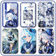 Water God Funinga Card Set Student Campus Card Meal Card Access Control Bus Card Subway Card School Card Certificate Set Hard Card Set [Hot Sale] Funinga z15283 [Card Set + Long Lanyard]