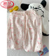 Langsha Drei-teilige KT-Katze-Pyjamas für Frauen im Sommer kurzärmelige süße losen Strickjacke Girl Cloud Cotton Summer Home Clothing Set JS-9904# Corgi Drei-teilige Set M Größe 155-162 Gewicht 105 Jin [Jin Equales 0,5 kg]