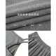 Vanciaman slim meat cover suit for women in autumn new slim suspender top skirt casual three-piece set dark gray L