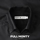 Full Monty High-Stack Pure Cotton Free Bügeln ein Stück Halsband weiße Hemd Business Formal Casual Herrenhemd Langarm neuer Stil Schwarz 10100 40
