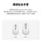 罗技（Logitech）M750M 通用版鼠标 无线鼠标 静音鼠标 对称鼠标 白色 带Logi Bolt USB接收器