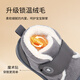 Terranis children's shoes winter cotton shoes toddler shoes boys' shoes children's plus velvet warm boots girls snow boots gray 24
