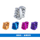 Metal Twist Twist Twist Twist Twist Twist Metal Series Decompression Artifact Adult ADHD Focus Training 12605 - Silver Silver Seal Strip Unsealed