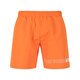 Hugo -Chef Hugoboss New Herren Black Series Beach Swimming Shorts offizielles Flaggschiff 50469300 829 Orange S
