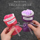 Hao Fanjie Pocket Blumenstrauß Mini Kleine Blumenstrauß Blumen Rosen getrocknete Blumen gefälschte Blumen Lehrer Tag Geschenke Meeting Blumen Drei rosa Rosen