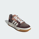 Adidas ENTRAP American campus style sports sneakers, boyish retro basketball shoes for men and women, Adidas deep earth brown/white/dark gray brown 42