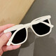 Children's fashionable glasses boys and girls sunglasses personalized large frame baby boy sunglasses photo black