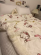 RSRDDY Winter Genuine Cute Love Kitty Cat Lamb Velvet Blanket Thickened Milk Coral Velvet Blanket Sofa Cover Blanket Greedy Pudding Dog Children's Blanket 100X150cm Does Not Include Zipper