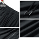Woodpecker Ice Silk Casual Pants for Men in Summer Thin Breathable Foot Air Conditioning Pants Increased Sport Elastic Straight Long Pants for Men Black Foot + Gray Foot XL (Suggested 115-135Jin [Jin equals 0.5 kg])
