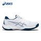 Asics men's badminton shoes autumn and winter professional wear-resistant training sports shoes GEL-ROCKET 12 white/blue-100 40