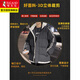 Specht Baumwollkleidung für Herrenherbst- und Winterstil Plüsch verdickte Baumwollkleidung für Feder lose lässige Jacke warme Kurzkleidung 10688-9789 Khaki 3xl