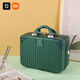 Xiaomi (MI) Hochwertiger Make-up-Aufbewahrungstasche tragbarer Koffer für Frauen 14-Zoll-Hochzeits-Hand-an-Wear-Geschenkbox Mini Koffer Silber 14 Zoll