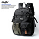 
TRUFFLE backpack large capacity travel male student schoolbag ins niche trendy brand light outdoor women mountaineering backpack SPXN-beak gray