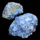 Una fantasía de una cosa y una imagen de adorno de piedra de cristal azul natural de cristal mineral de lana grande de lana decorativa R9721 gran piedra de cristal azul