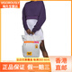 NIKE [customized bag] Shanyu Xiaohua Niche cute pattern Fashionable and versatile fabric Backpack Light silver gray