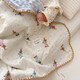 Baby double-layer gauze soothing beanie blanket in summer Korean style cute baby nap autumn and winter air-conditioned quilt Luqiu-four seasons quilted 110*150cm