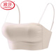 Langsha (Langsha) Unterwäsche für Frauen, die kleine Brüste sammeln, um die Exposition zu verhindern, schöne Rückenpackung Brustgurtweste weißer neuer BH [Super] Creamy White S (Empfohlen 32/70ABC)