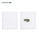 
LACOSTE French crocodile men and women same fashion solid color logo printed sports wrist guards RL9272 001_White