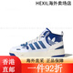 Adidas Clover FORUM Blue and White Velcro Classic Casual Sports Shoes White Blue and Yellow ID4082 37 IF2694 36