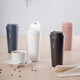 Lock Lock (verrouillage / verrouillage) rencontre la vitalité, Bounce Coffee Caxe Simple Business Office portable Car grande capacité thermos tasse d'accompagnement LHC3271Mit Mint Green 400ml