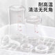 Ipoosi milk bottle straw accessories are suitable for pigeon milk bottles wide diameter nipple change nozzle duckbill straw cup learning drinking accessories