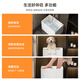Rizhao Yushi Mop Pool Keramik Mop Poolbodenbodenmontierter im Haushaltsbecken Mop Pool Wash Mop Becken M1047 Weiß [47*33*40 cm] Einzelbecken