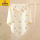 G.DUCKKIDSGDUCKKIDS baby quilt spring and autumn pure cotton newborn bag single newborn baby quilt quilt quilt warm swaddle warm beige lace angel bear