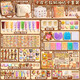 MPPMCK Kapibala Creme Gum Guka Set Deluxe Version Kindermädchen handgefertigt DIY Material