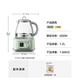 Buydeem health pot FK571, all glass 0 glue, mother and baby grade material, soft cooking, tea boiler, stewing, all-in-one tea kettle, kettle, scented tea health pot, good gift, little goose yellow, all glass health pot FK571, single pot 1.2L