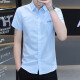 Yianta Snow Anta 2025 Summer Silk Camiseta informal de los hombres Versátiles versátiles de moda de moda caliente Camisa hermosa hombres 854 Caki 2xl 135-150Jin [Jin iguala 0.5 kg]