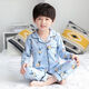 Детская пижама весна и осенью с длинным рукавом Ультраман Pult Cotton Boys Bikachu Middle-Big Conditioning Home Clothing Set x-Girls 6624# 155 м размер подходит для высоты 160