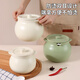 Baijie ceramic lard tank high temperature resistant food grade meat oil tank oil storage tank seasoning tank salt tank chili oil tank 1400ml