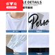 Yalu Kurzärärmelte Herren Sommer Lose Modemarke Briefe Gedruckt runde Nacken-Top-Kleider halbärmelte T-Shirt American Casual Herren T-Shirt 693 Cyan 3xl ca.