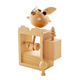 Shantoulin Village Kindermusikbox Spielzeug wiederaufladbar Holzspielzeug fliegend Schwein wiederaufladbares Zuhause Ornamente Geburtstagsgeschenke Männer und Frauen fliggy Music Box Sky City Musik Musik