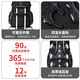 HUILI CAPACITÉ EXTRA-LAGE SAG VOYAGE MENS MEN'S CONCUTHER SACKPACK RADKING BACKPACK Bagage Light Business Trip Multi-Fonctional Schoolbag Black
