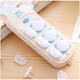 Socket anti-child electric shock protective cover jack cover plug safety plug hole blocking plug strip sealing cover anti-electric shock children's socket protective cover three holes - 20 pieces