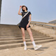 耐克（NIKE）官方空军一号女迷你勾运动鞋夏新款 AIR FORCE 1 IB3881 001幻影灰白/浅橄榄绿/浅骨色 41