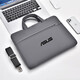 Lesen Sie Asus Fearless 16/14-Zoll-Laptop-Tasche Lingyao 14 schockdes Tasche Eine Bohne 14 Handtasche wasserdichte Pro 677 Gray [Weißes Etikett] 16-Zoll