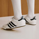 Chaussures à orteils adidast K 74 Sneakers classiques pour hommes et femmes Spring New Style Adidas Clover officiel blanc brillant / noir / résine jaune 41