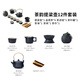 Zhai Leisure Tea Set Home Office Tea Tray Living Room Tea Table Kung Fu Ceramic Teacup Teapot Tea Rhyme 12 Heads