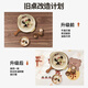 BOE [Official Flagship] Coffee table cloth washable waterproof and oil-proof living room dining table mat light luxury soft glass OCC [ZD9856] Pingping Anan 50*100cm