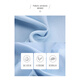 XAE luxury high-end brand short-sleeved dress for women 2025 summer new round neck embroidered vest small shawl set skirt blue L [recommended 110-120Jin [Jin equals 0.5 kg]]