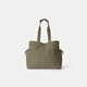 Bolsa de bolsas de Muji (Muji) que se puede quitar y no tocar fácilmente dentro de la bolsa de la bolsa Bolso de hombro Bolsa de yoga Camina de yoga Longitud marrón 41.5* Ancho 14.5* Altura 33cm 16L