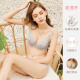 怡倩（YIQIAN）内衣薄款文胸套装女 性感蕾丝白色大胸显小胸罩大码内衣套装 薄杯莓果玛奇朵 S 70B+